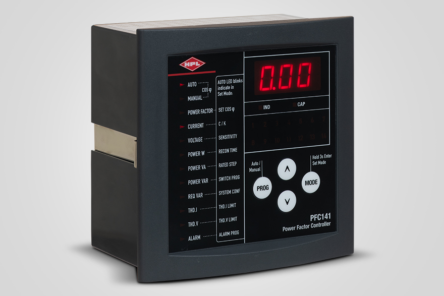 Intelligent Power Factor Controller Meter