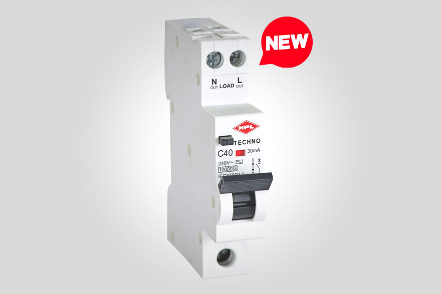 RCBO Electronic Type SPN