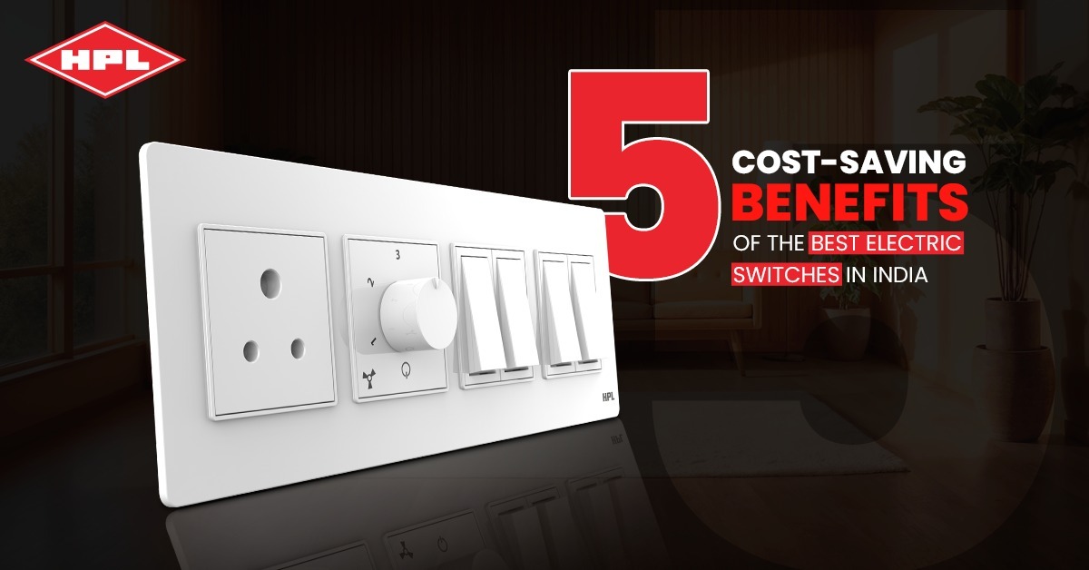 Read more about the article 5 Cost-Saving Benefits of the Best Electric Switches In India